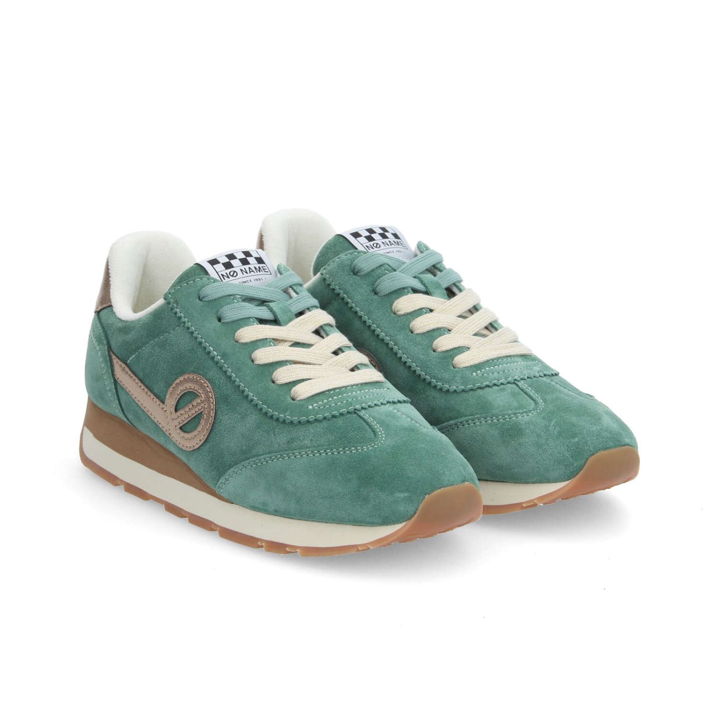 CITY RUN JOGGER W - SUEDE - VERT